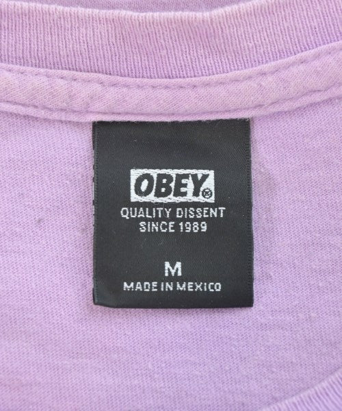 OBEY เสื้อยืด/เสื้อท็อปส์