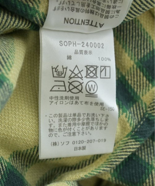 SOPHNET. เสื้อลำลอง