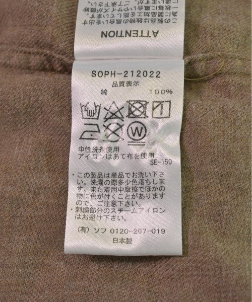 SOPHNET. เสื้อลำลอง