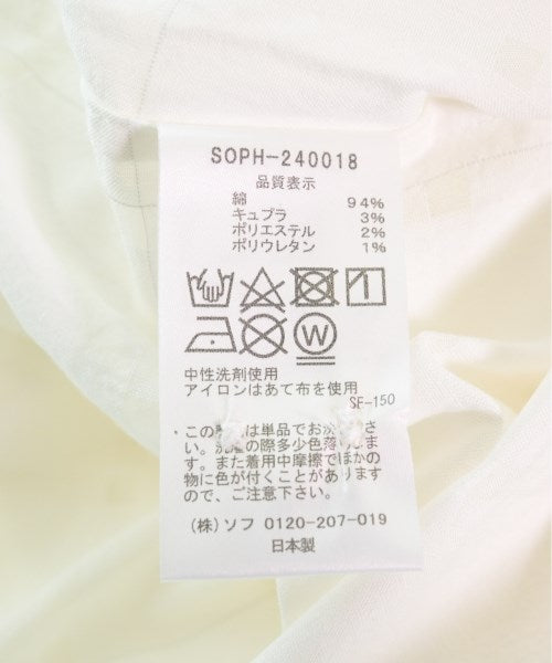 SOPHNET. เสื้อลำลอง