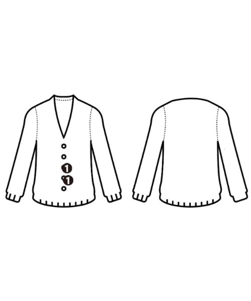 SOPHNET. เสื้อคาร์ดิแกน