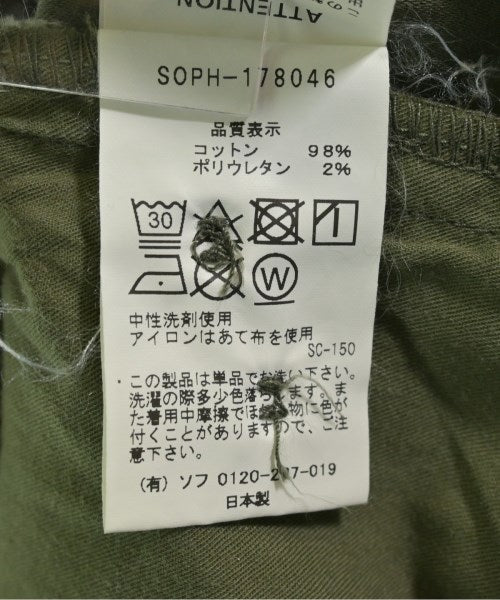 SOPHNET. กางเกงมีกระเป๋าข้างกางเกง2-4 กระเป๋า