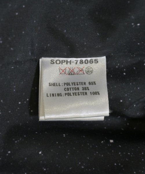 SOPHNET. เสื้อคลุมคอปก Soutien
