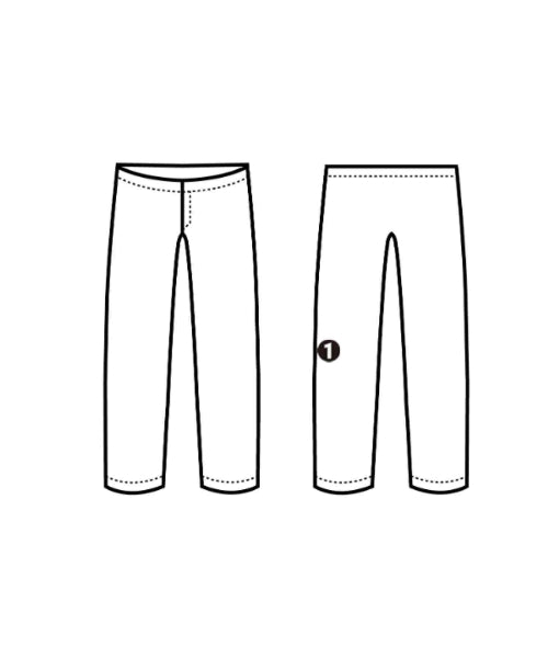 SOPHNET. กางเกงขายาว