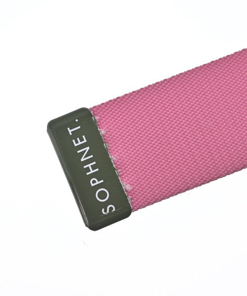 SOPHNET. เข็มขัด