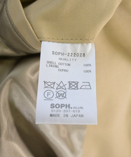 SOPHNET. เสื้อโค้ทเชสเตอร์ฟิลด์