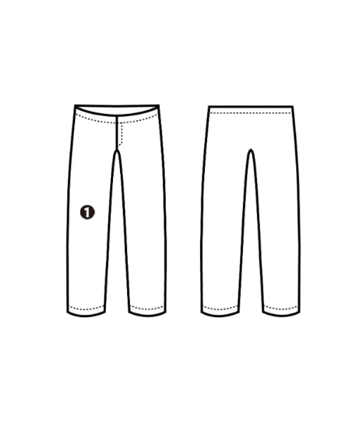 SOPHNET. กางเกงขายาว