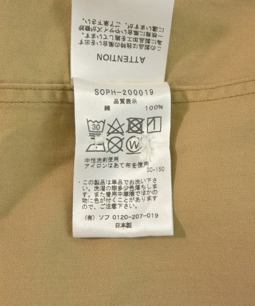 SOPHNET. เสื้อลำลอง
