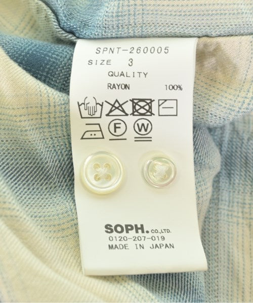 SOPHNET. เสื้อลำลอง