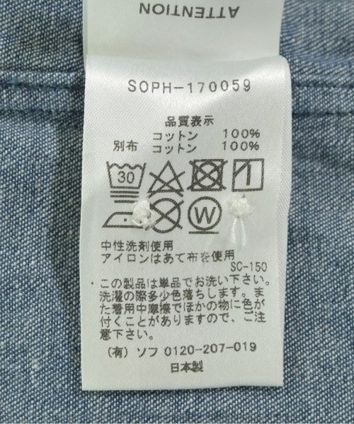 SOPHNET. เสื้อลำลอง