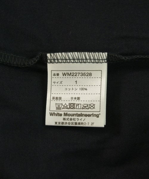 White Mountaineering เสื้อยืด/เสื้อท็อปส์