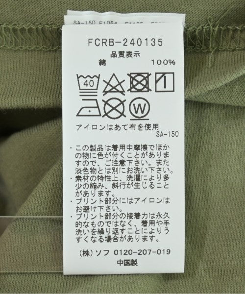 F.C.R.B เสื้อยืด/เสื้อท็อปส์