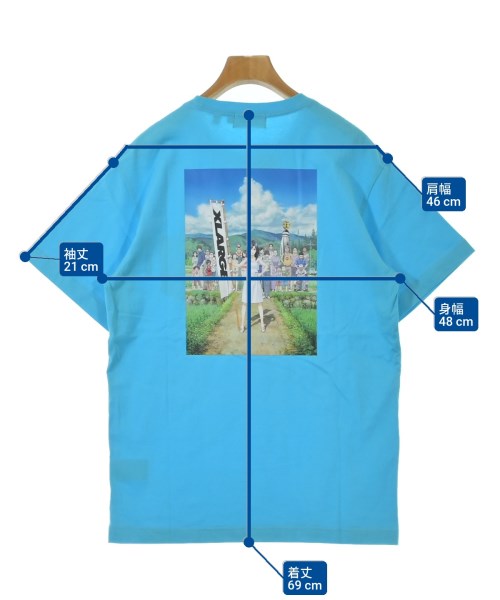 X-LARGE เสื้อยืด/เสื้อท็อปส์