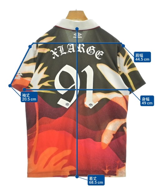 X-LARGE เสื้อยืด/เสื้อท็อปส์