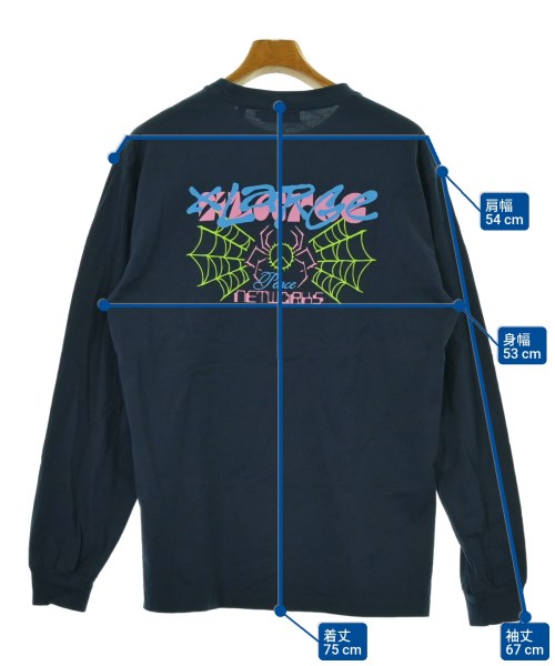 X-LARGE เสื้อยืด/เสื้อท็อปส์