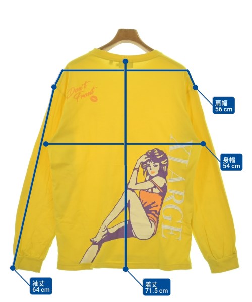 X-LARGE เสื้อยืด/เสื้อท็อปส์