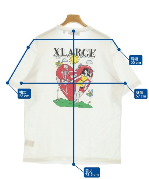 X-LARGE เสื้อยืด/เสื้อท็อปส์