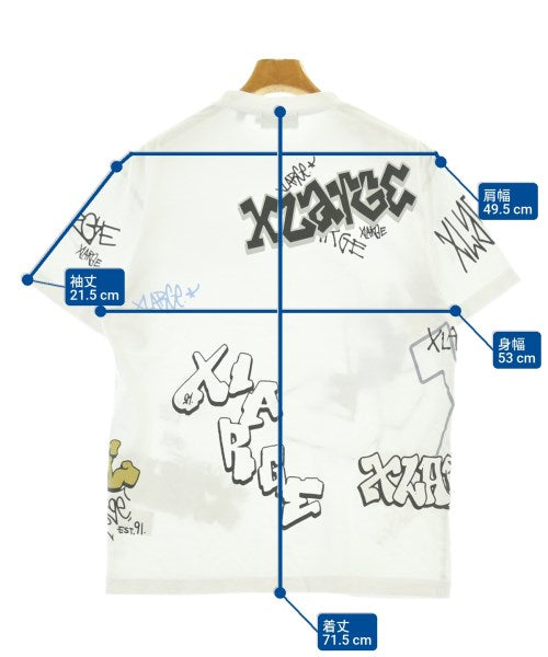 X-LARGE เสื้อยืด/เสื้อท็อปส์