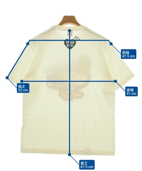 HUMAN MADE เสื้อยืด/เสื้อท็อปส์