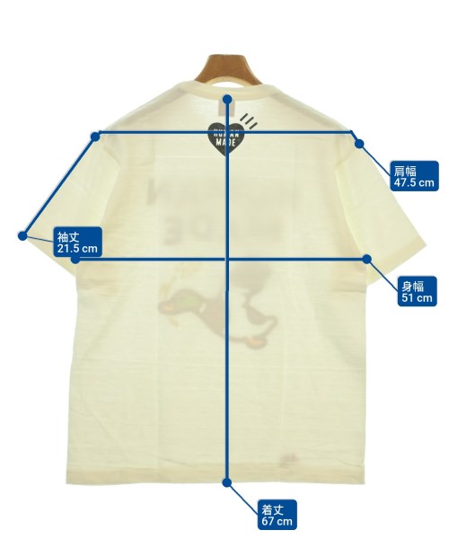 HUMAN MADE เสื้อยืด/เสื้อท็อปส์