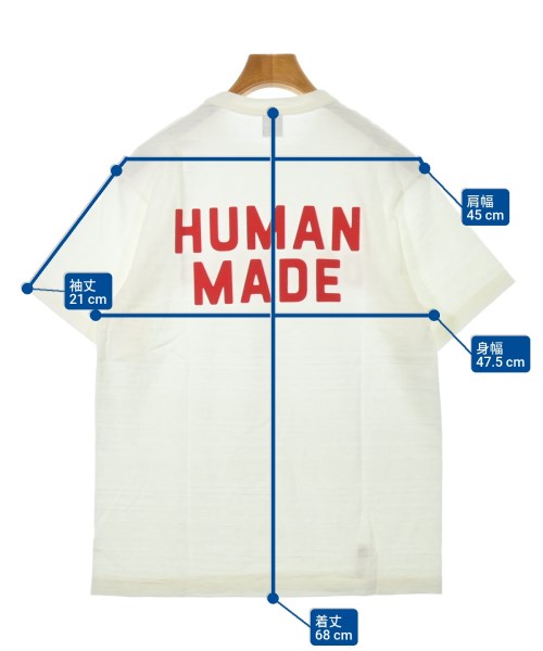 HUMAN MADE เสื้อยืด/เสื้อท็อปส์