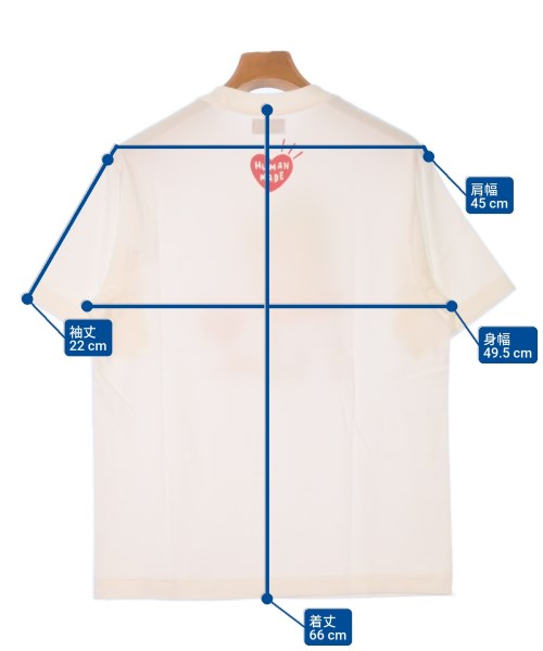 HUMAN MADE เสื้อยืด/เสื้อท็อปส์