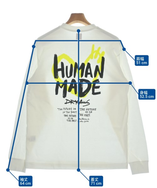 HUMAN MADE เสื้อยืด/เสื้อท็อปส์