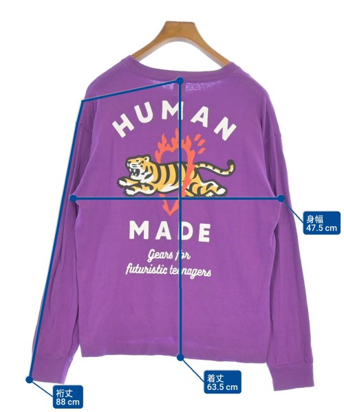 HUMAN MADE เสื้อยืด/เสื้อท็อปส์