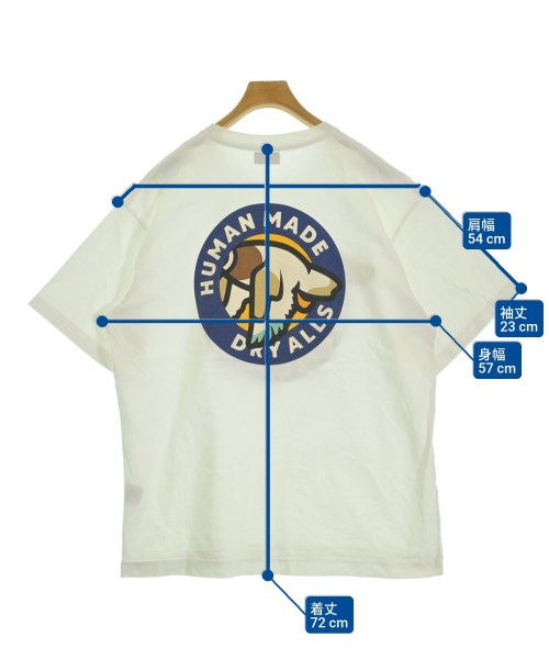 HUMAN MADE เสื้อยืด/เสื้อท็อปส์