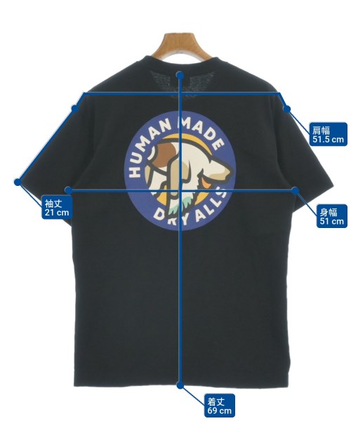 HUMAN MADE เสื้อยืด/เสื้อท็อปส์