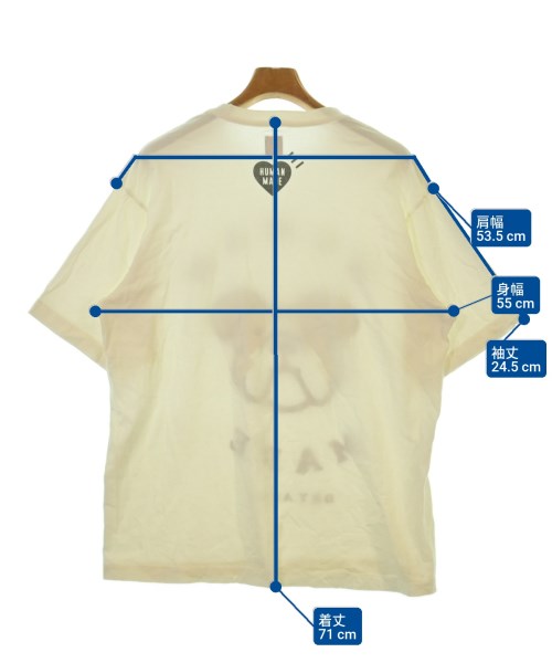 HUMAN MADE เสื้อยืด/เสื้อท็อปส์