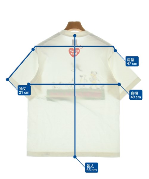 HUMAN MADE เสื้อยืด/เสื้อท็อปส์