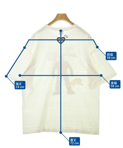 HUMAN MADE เสื้อยืด/เสื้อท็อปส์