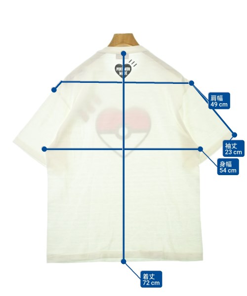 HUMAN MADE เสื้อยืด/เสื้อท็อปส์