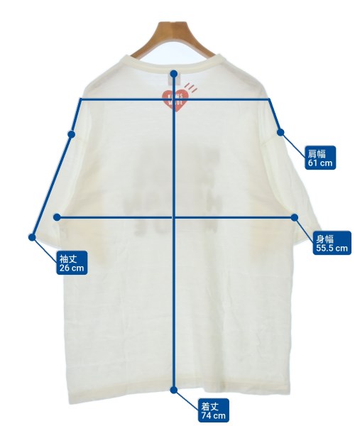 HUMAN MADE เสื้อยืด/เสื้อท็อปส์