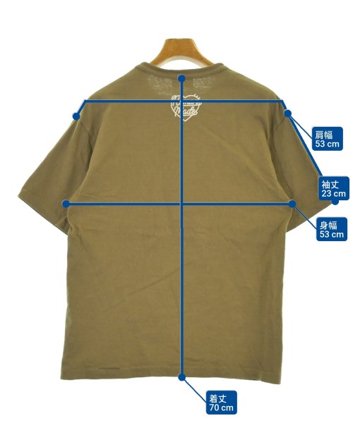 HUMAN MADE เสื้อยืด/เสื้อท็อปส์