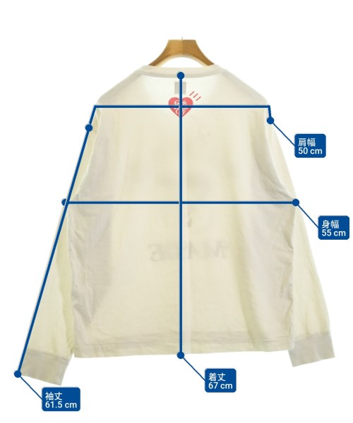 HUMAN MADE เสื้อยืด/เสื้อท็อปส์