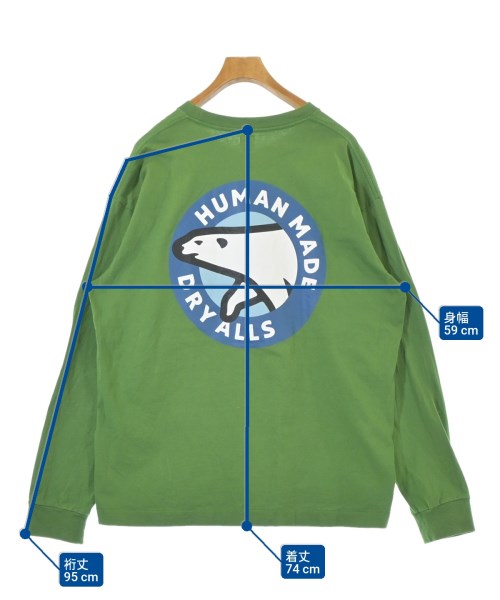 HUMAN MADE เสื้อยืด/เสื้อท็อปส์