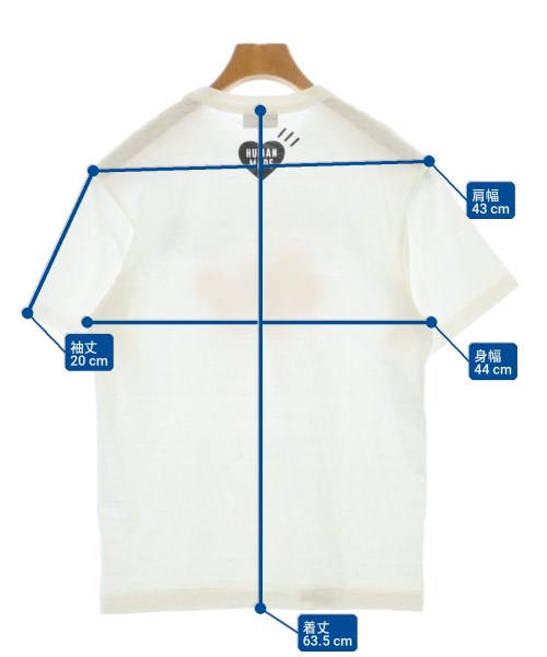 HUMAN MADE เสื้อยืด/เสื้อท็อปส์