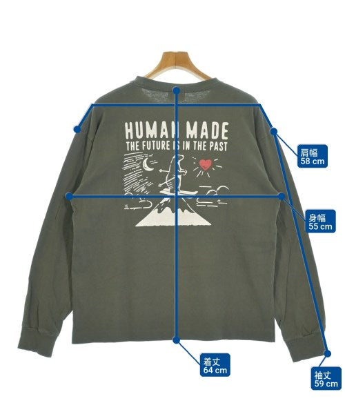 HUMAN MADE เสื้อยืด/เสื้อท็อปส์