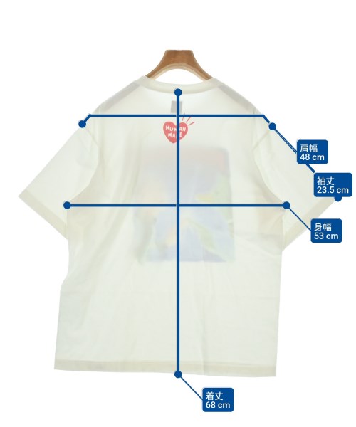 HUMAN MADE เสื้อยืด/เสื้อท็อปส์