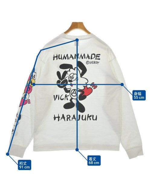 HUMAN MADE เสื้อยืด/เสื้อท็อปส์