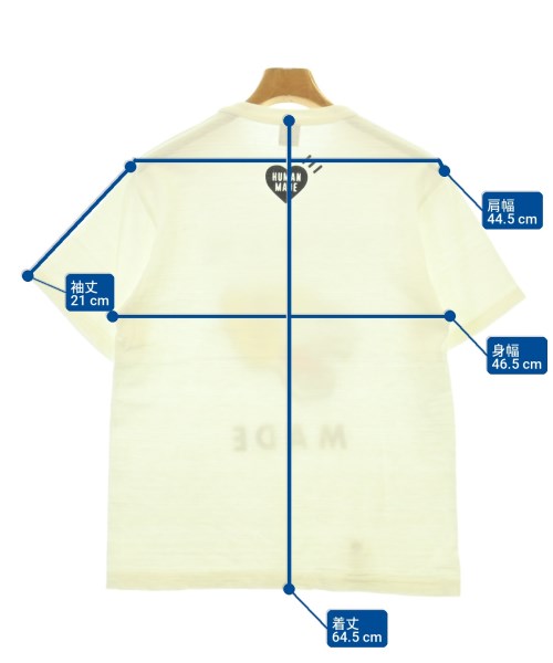 HUMAN MADE เสื้อยืด/เสื้อท็อปส์