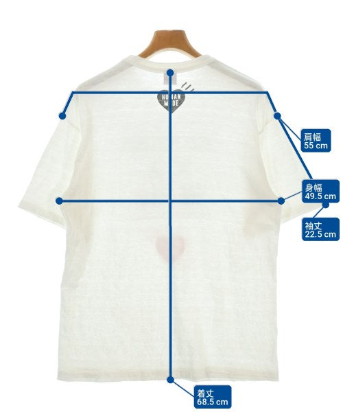 HUMAN MADE เสื้อยืด/เสื้อท็อปส์