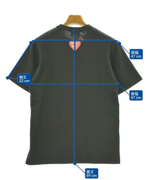 HUMAN MADE เสื้อยืด/เสื้อท็อปส์