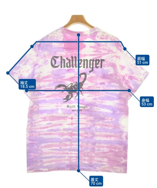 CHALLENGER เสื้อยืด/เสื้อท็อปส์