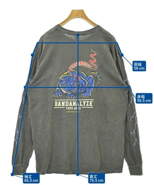 CHALLENGER เสื้อยืด/เสื้อท็อปส์