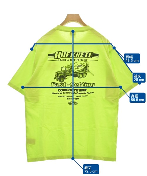 HUF เสื้อยืด/เสื้อท็อปส์