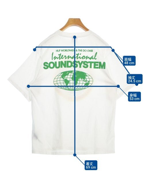 HUF เสื้อยืด/เสื้อท็อปส์