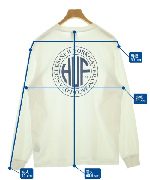 HUF เสื้อยืด/เสื้อท็อปส์